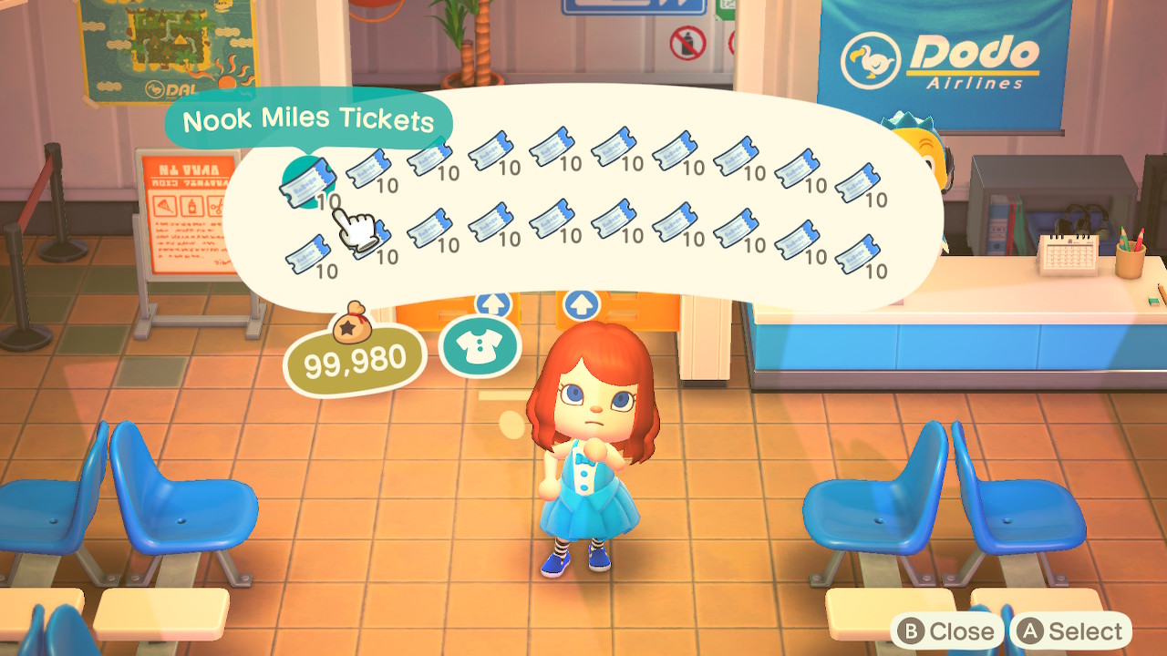 nook mile tickets